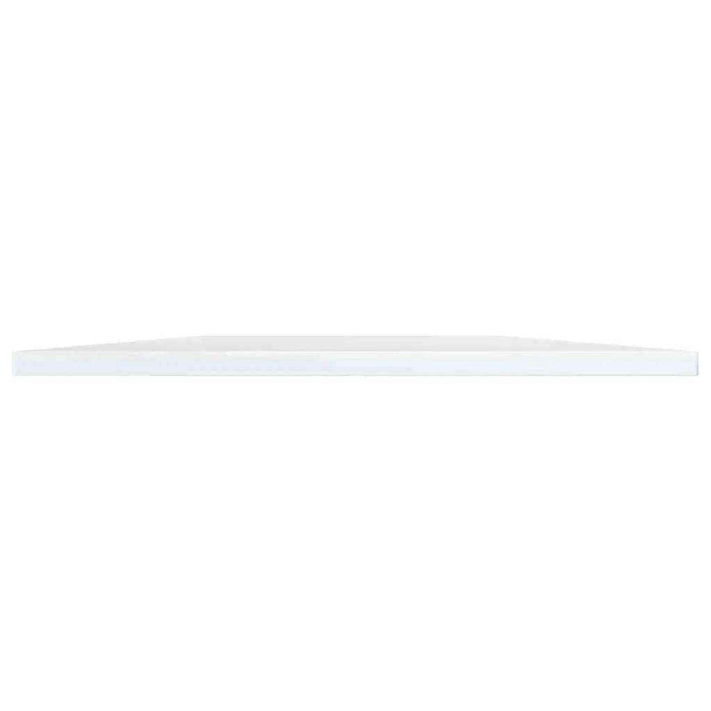 Floating Shelf Boards Engineered Wood 60 x 50 x 1.5 cm White High Gloss