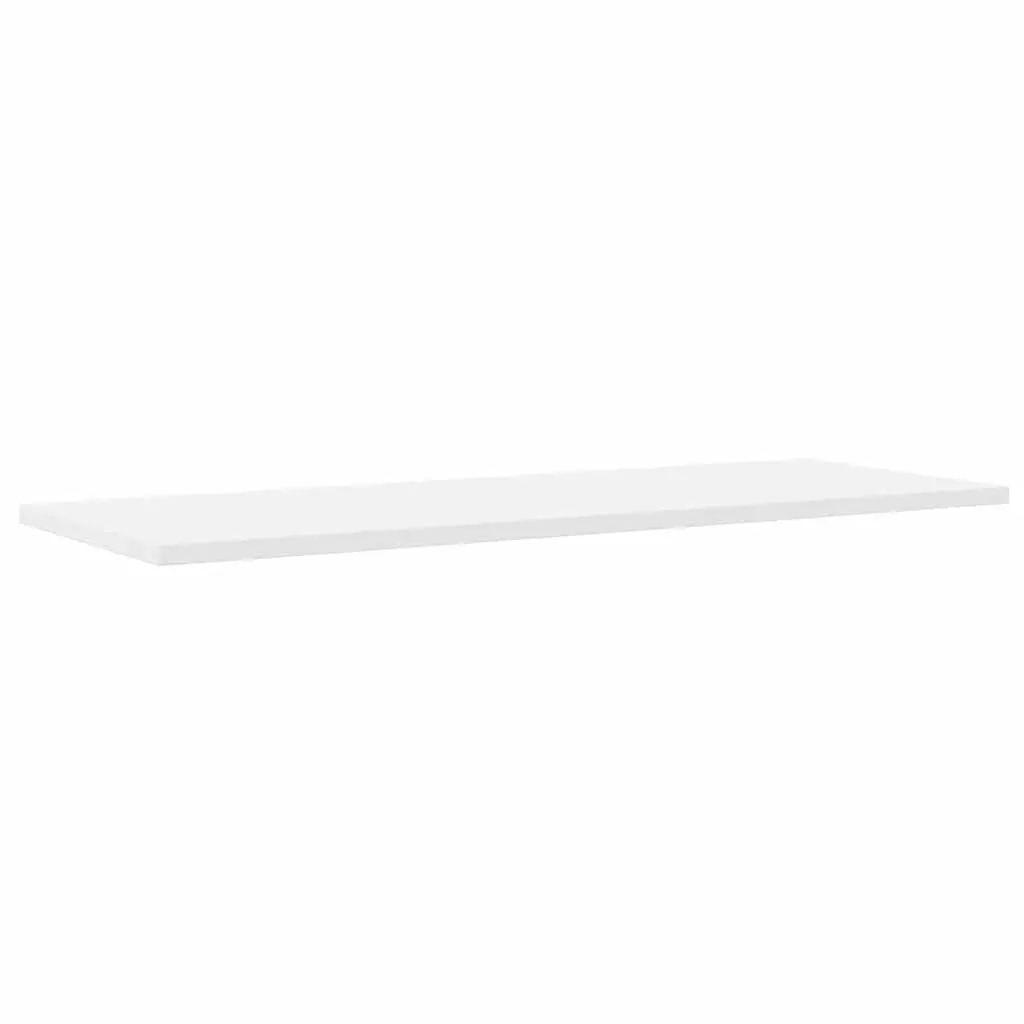 Floating Bookshelf Boards Engineered Wood 80 x 30 x 1.5 cm White 4 Pieces