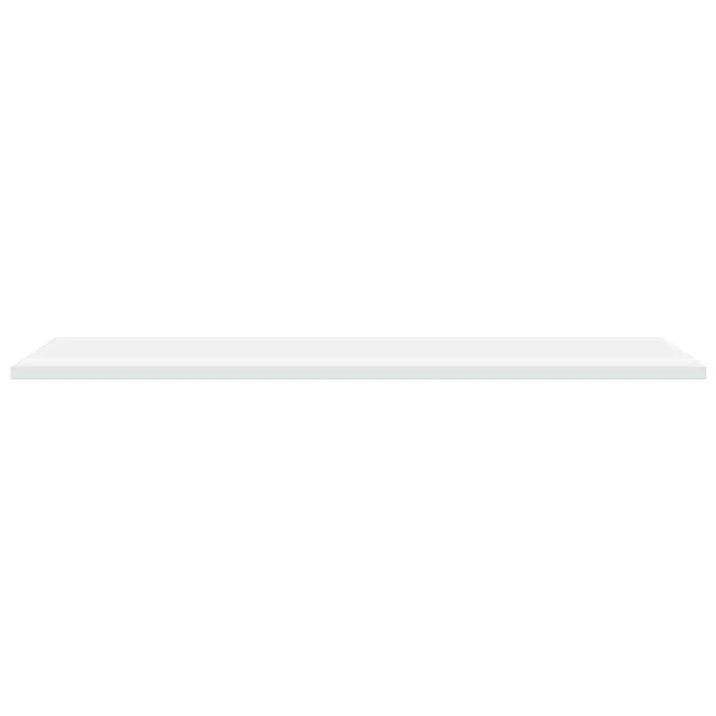 Floating Bookshelf Boards Engineered Wood 80 x 30 x 1.5 cm White 4 Pieces