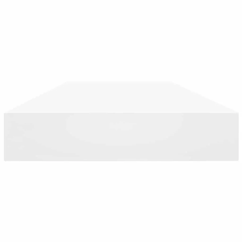 Bookshelf Boards 8 Pieces White Floating Shelves Storage Wall Mount Display