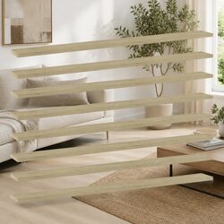 Engineered Wood Floating Shelves - 8 Piece Set