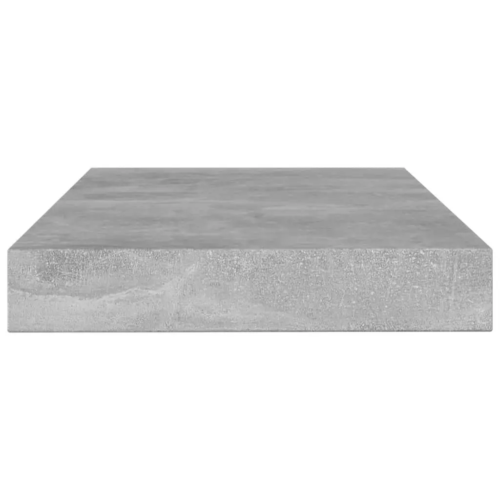 Floating Shelf Boards Engineered Wood 100x10x1.5cm Grey 4 Piece