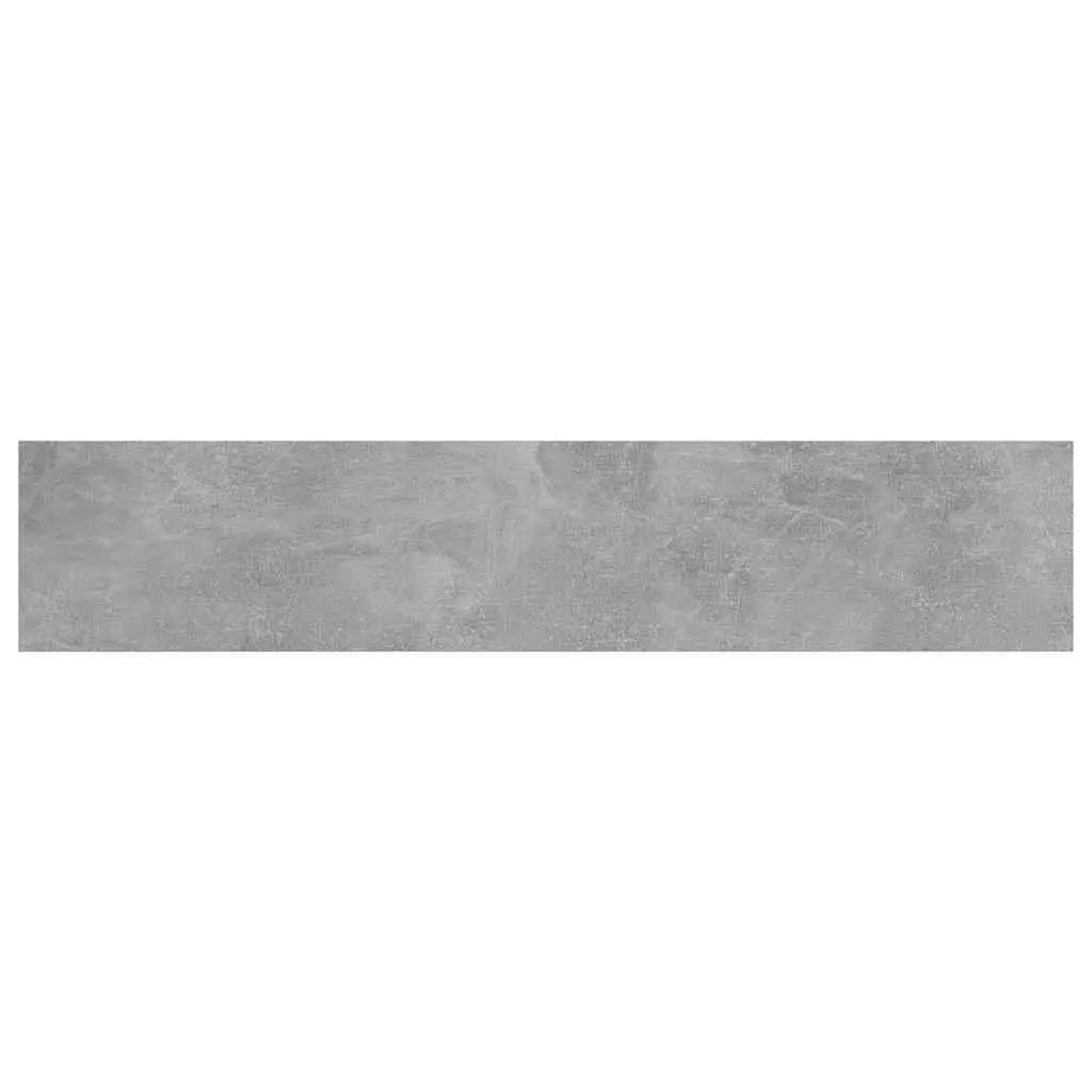 Bookshelf Boards 4 pcs Grey Engineered Wood Floating Shelves Storage Solution