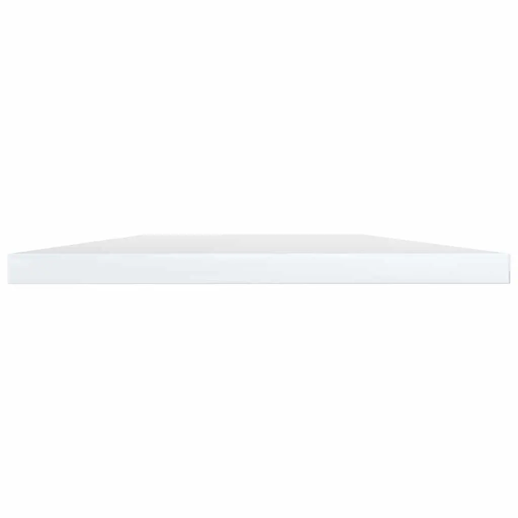 Floating Shelf Boards Engineered Wood 100 x 20 x 1.5 cm White
