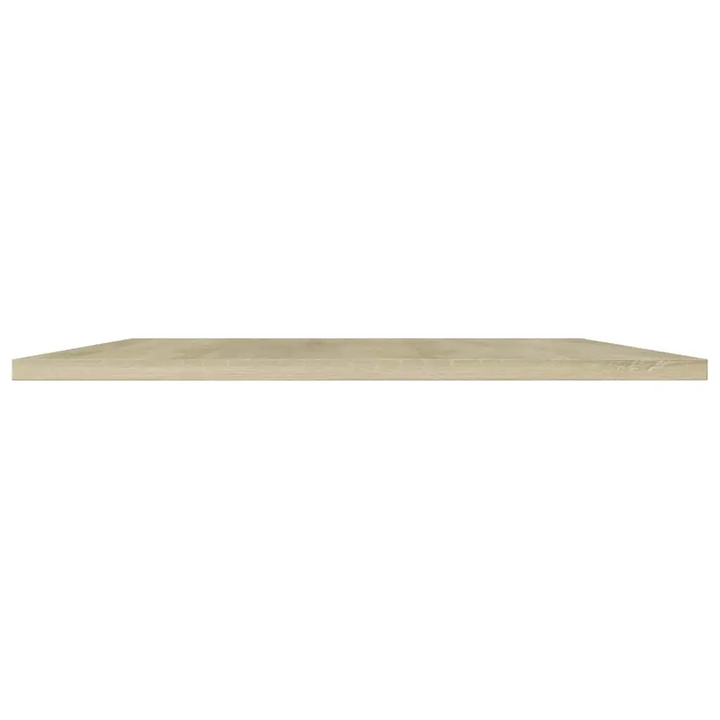 Engineered Wood Floating Shelves 4 Pack in Brown