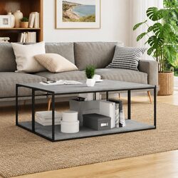 Premium Grey Floating Shelf Boards - 4 Piece Set