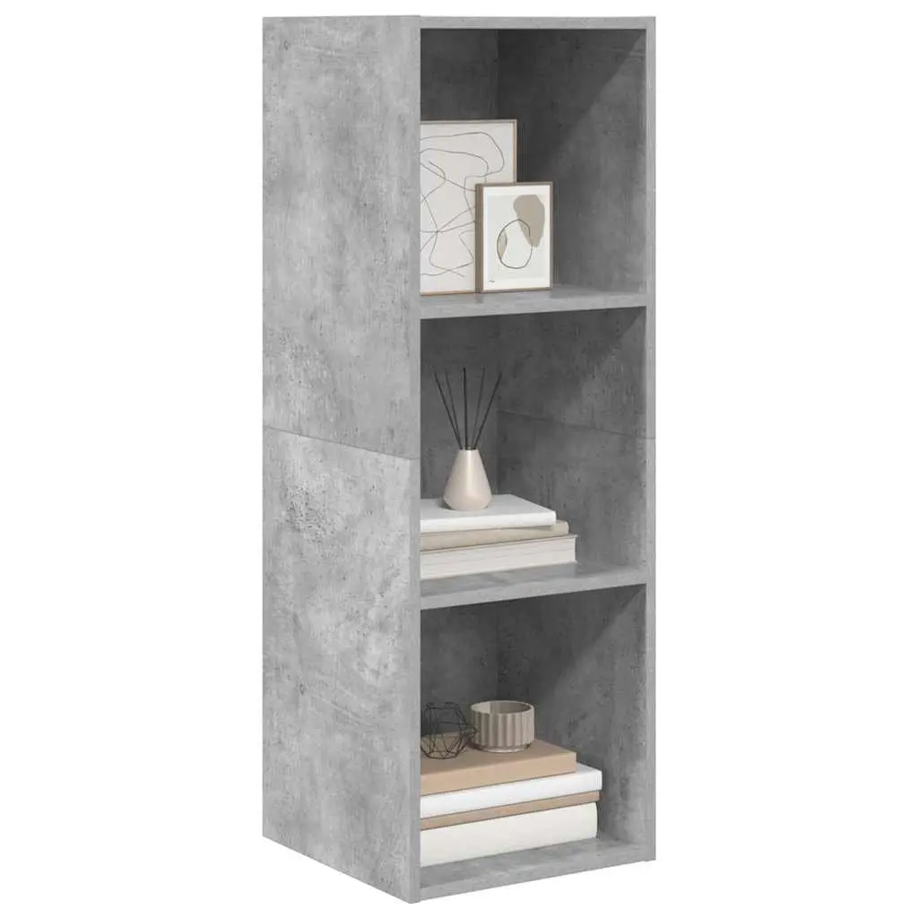 Wall-mounted TV Cabinet Engineered Wood 37x37x107cm Grey