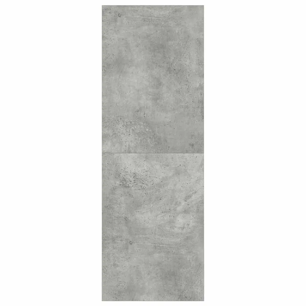 Wall-mounted TV Cabinet Engineered Wood 37x37x107cm Grey