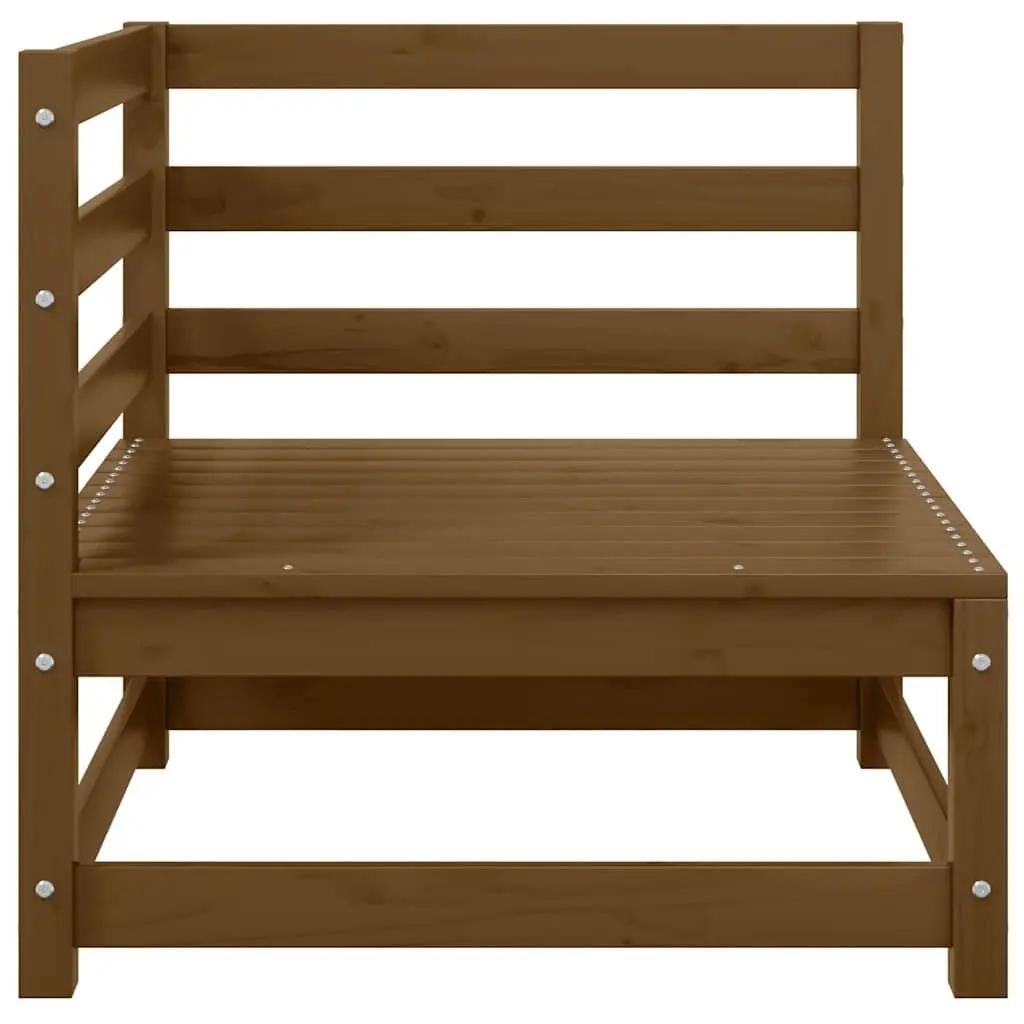 Modular Garden Corner Sofa in Solid Pinewood