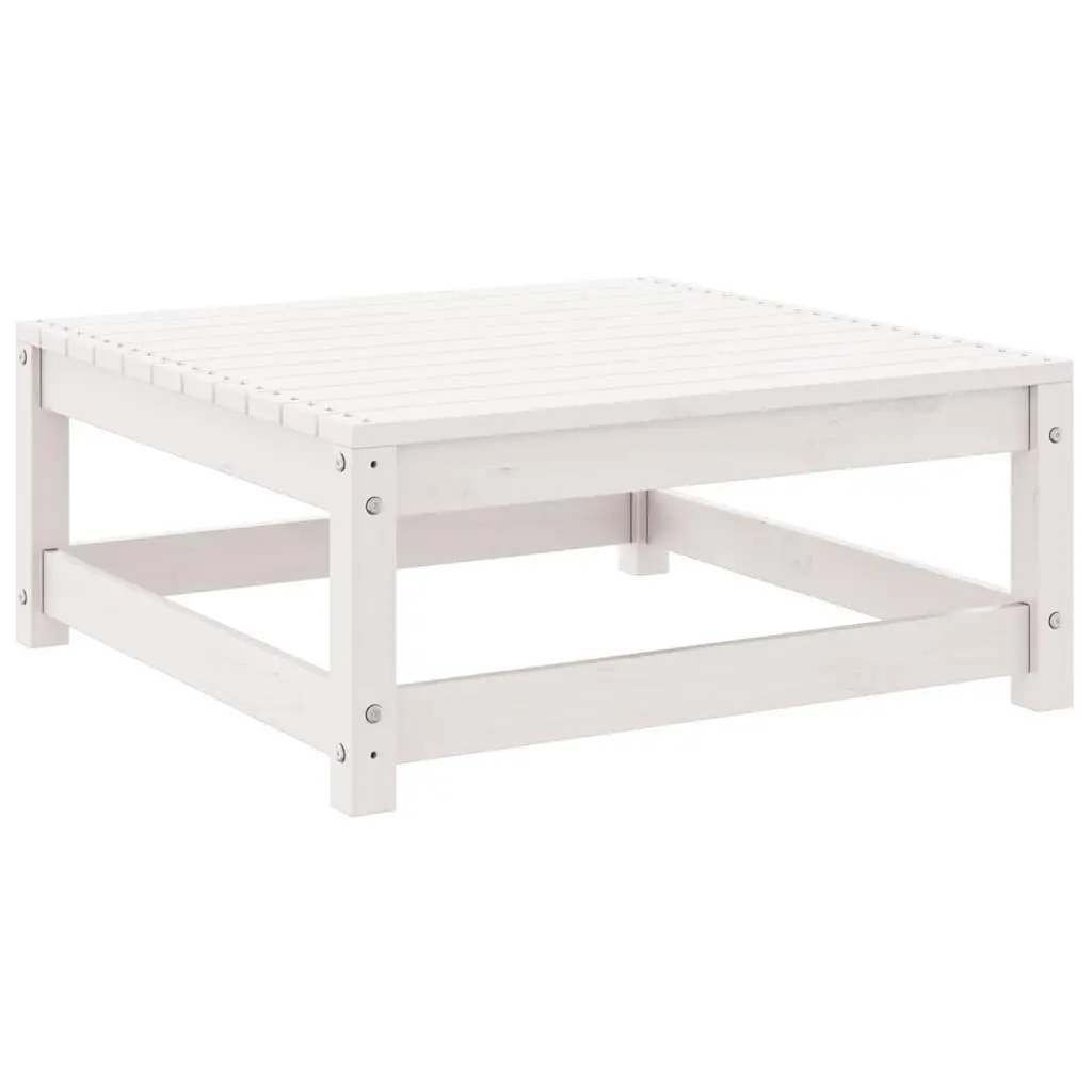 White Modular Outdoor Sectional Sofa Set