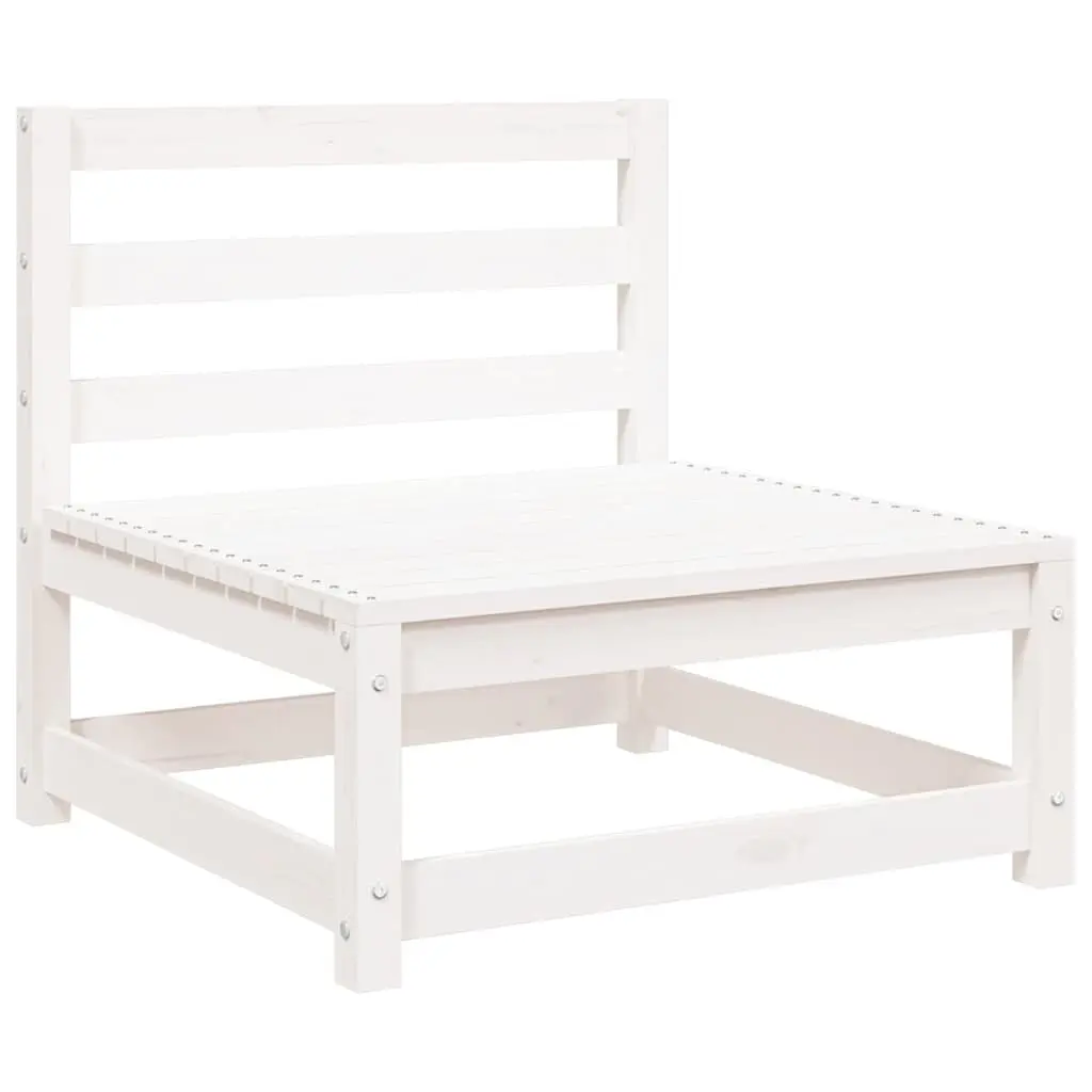 White Modular Outdoor Sectional Sofa Set