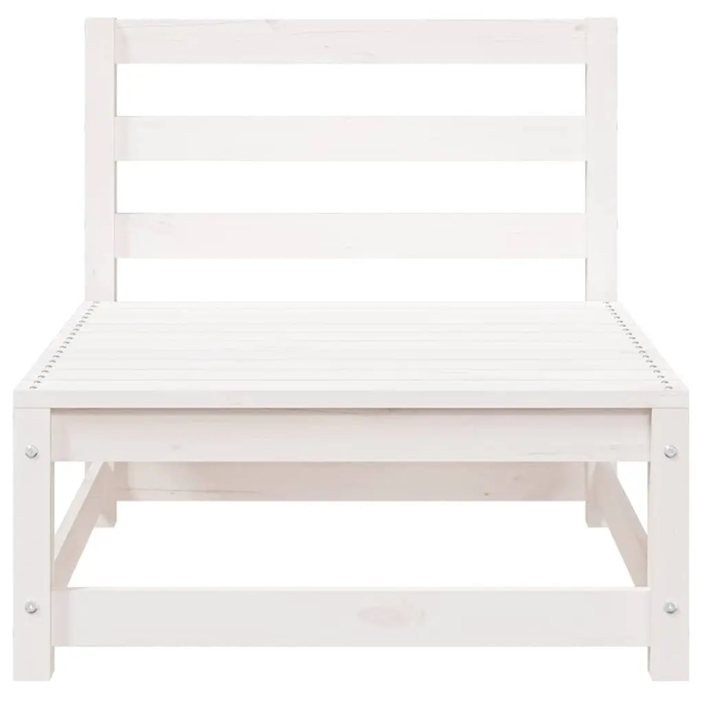 White Modular Outdoor Sectional Sofa Set