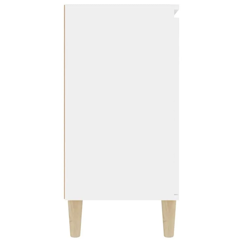 Sideboard Cabinet Engineered Wood 101cm x 35cm x 70cm White