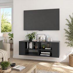Premium Wall-Mounted TV Cabinet with Adjustable Shelves