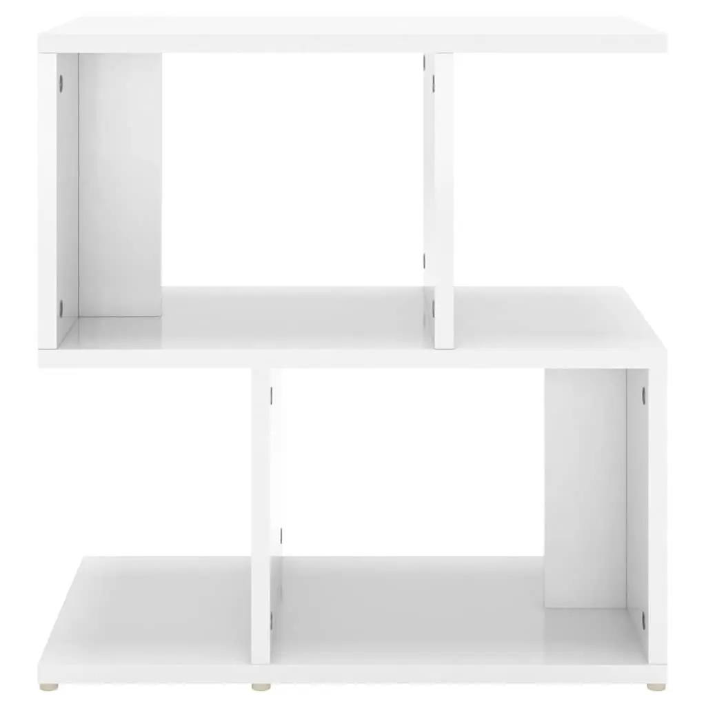 White High Gloss Bedside Cabinet Set of 2