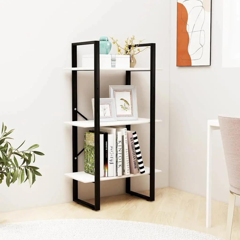 Solid Pine Wood Bookcase for Display and Storage