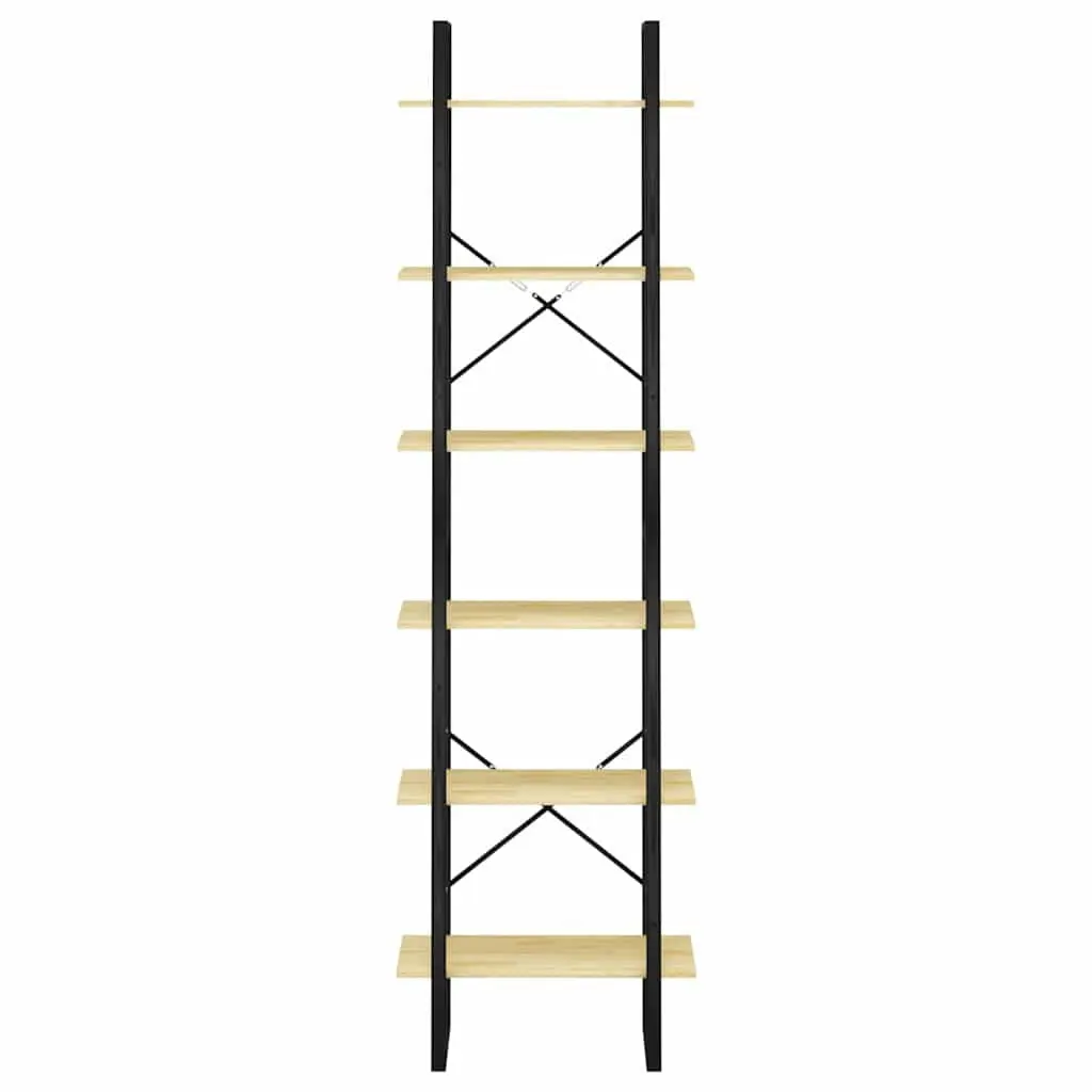 Storage Shelf Solid Wood Pine 60x30x210 cm Brown