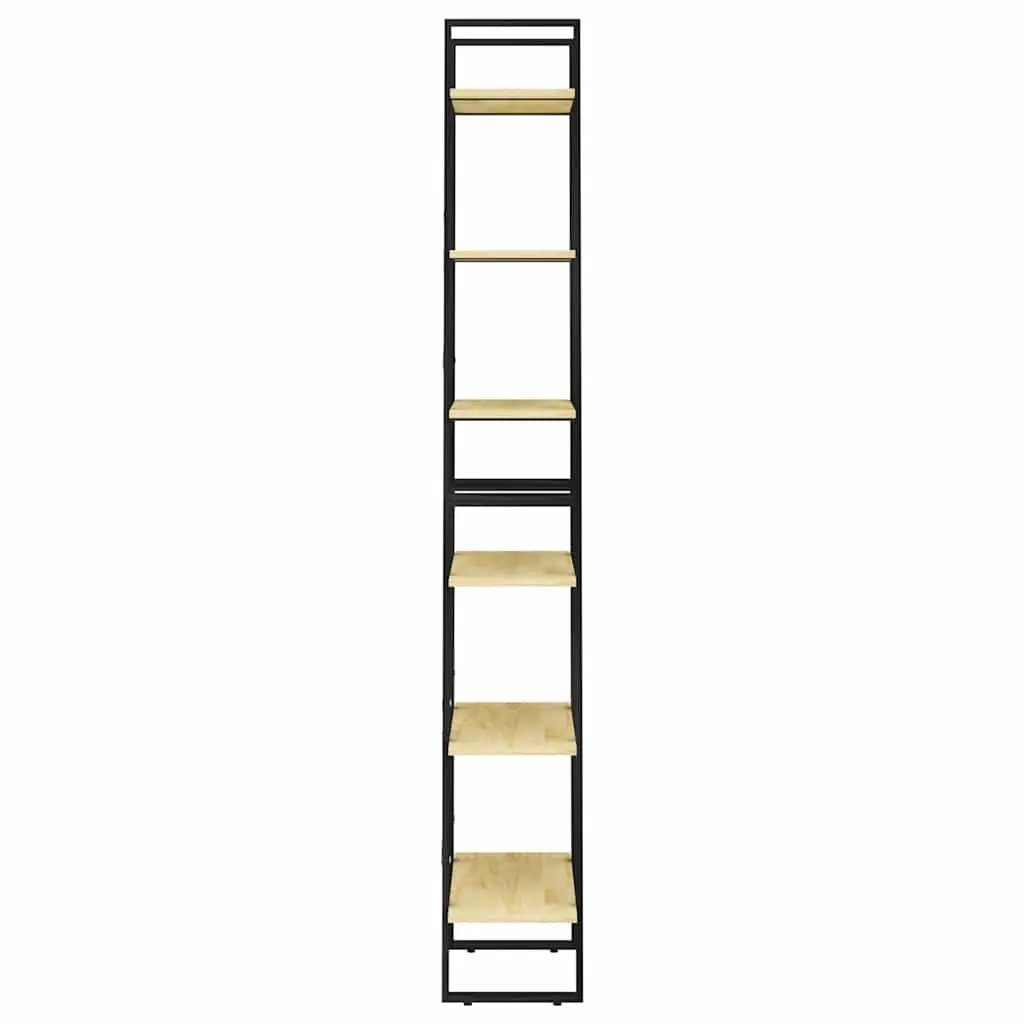 Storage Shelf Solid Wood Pine 60x30x210 cm Brown