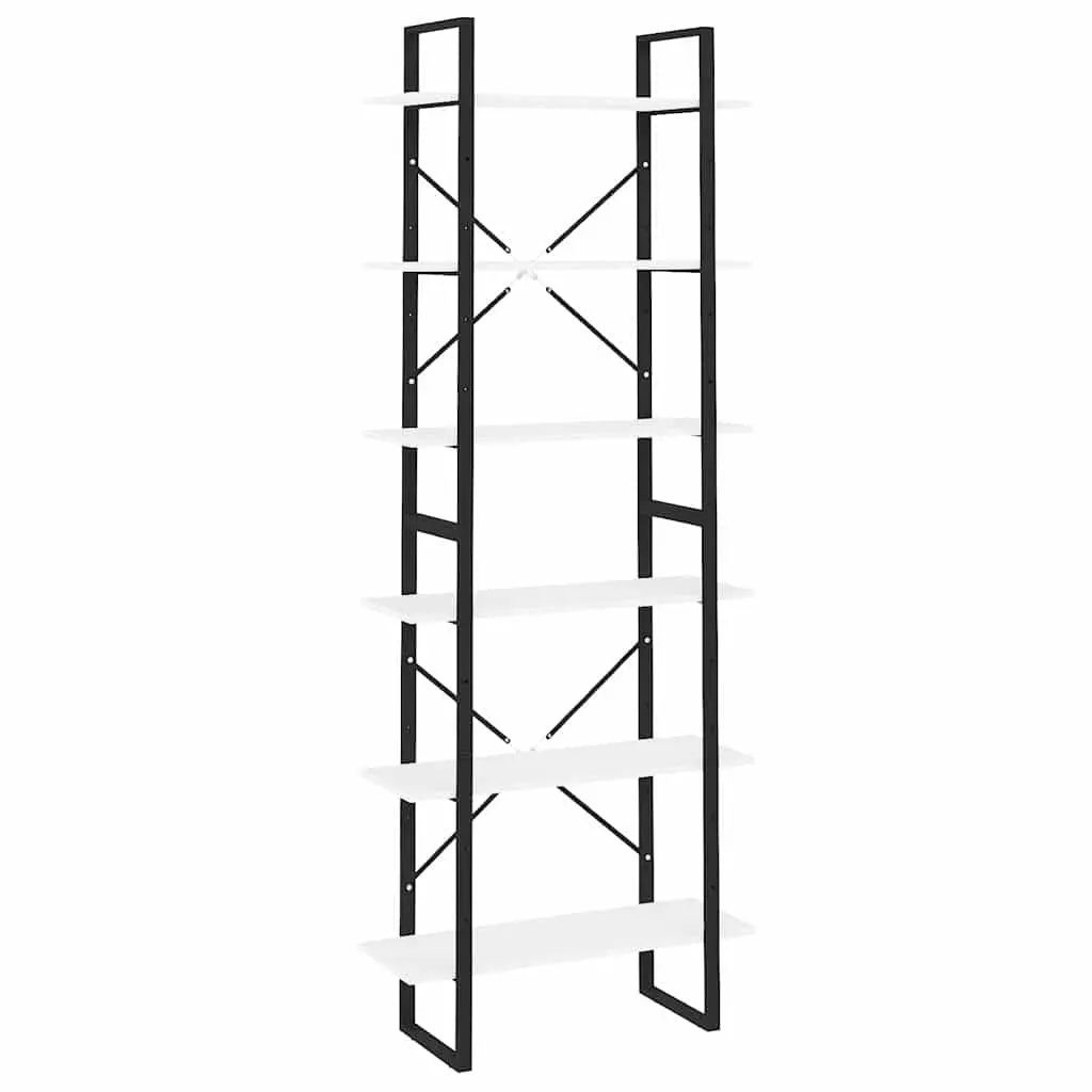 White Tall Cabinet 80x30x210 cm for Storage