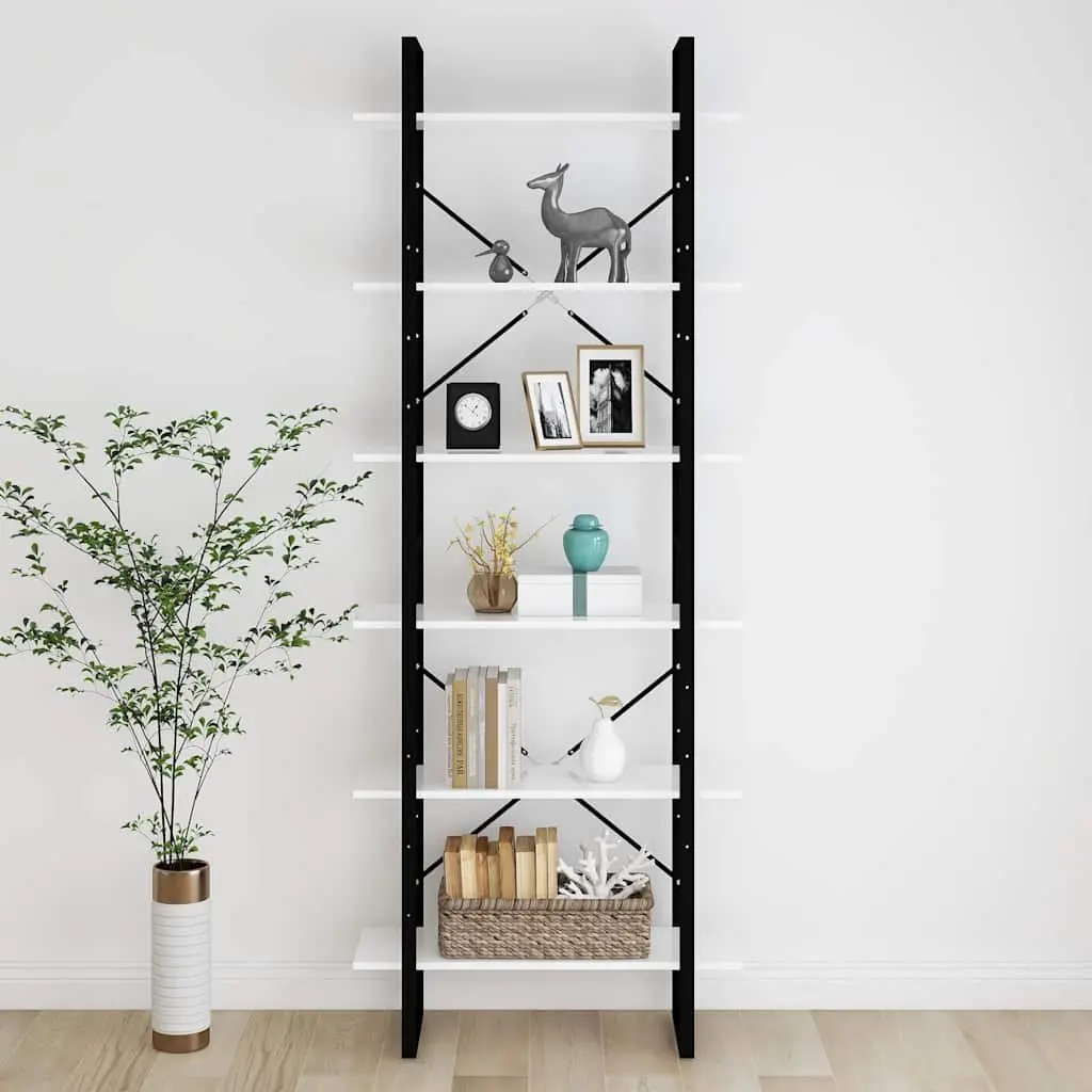 White Tall Cabinet 80x30x210 cm for Storage