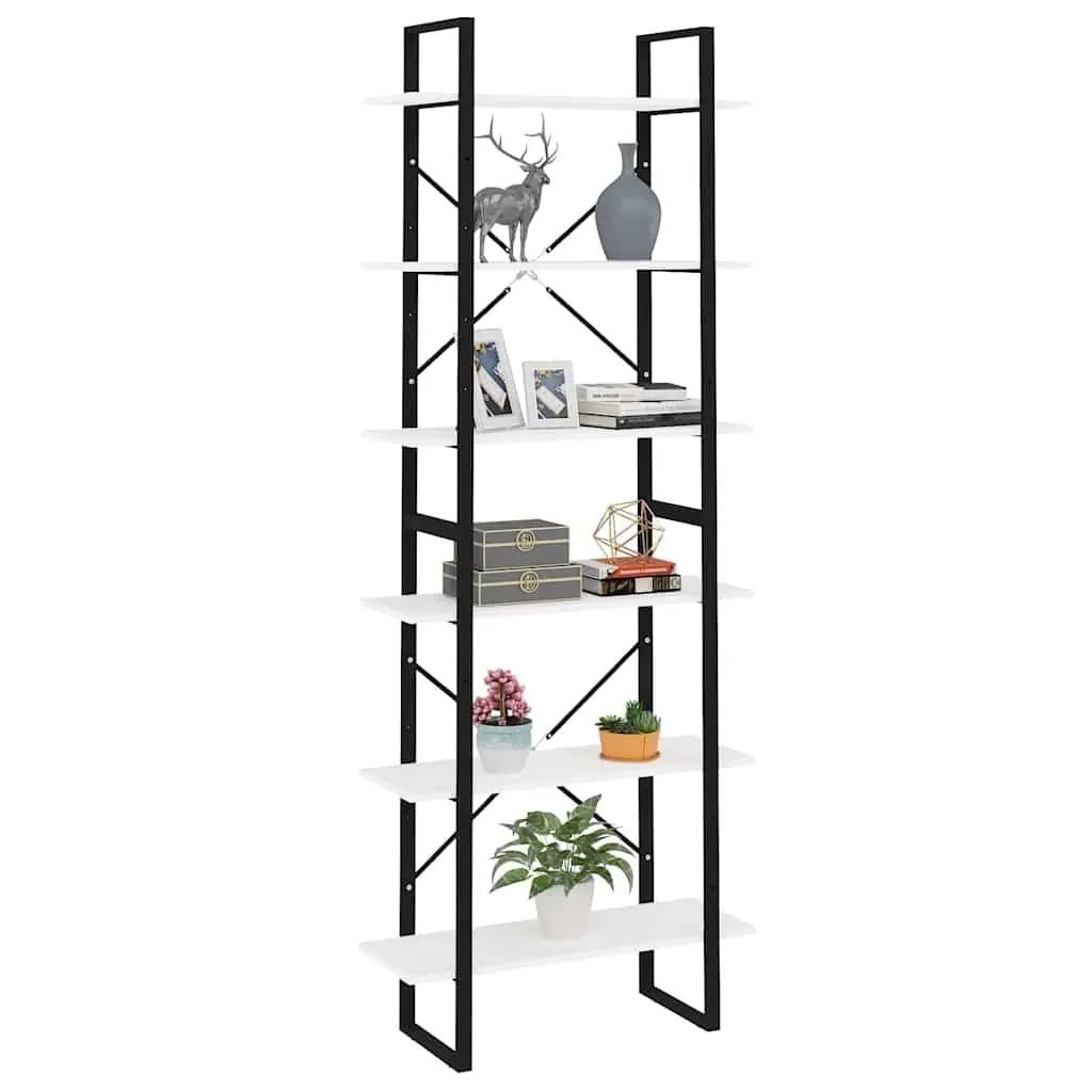 White Tall Cabinet 80x30x210 cm for Storage