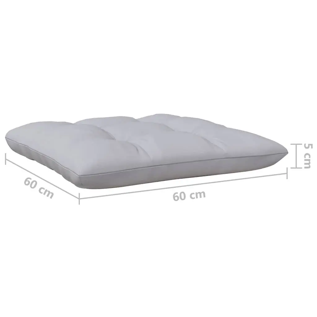 Modular Lounger with Grey Cushion for Outdoor Use