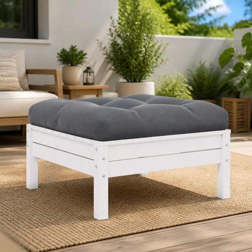 Garden Footstool for Outdoor Relaxation