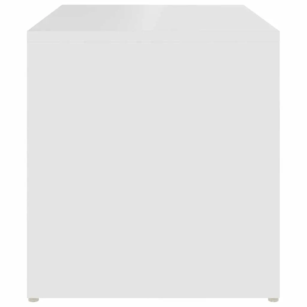 White End Table with Storage for Living Spaces