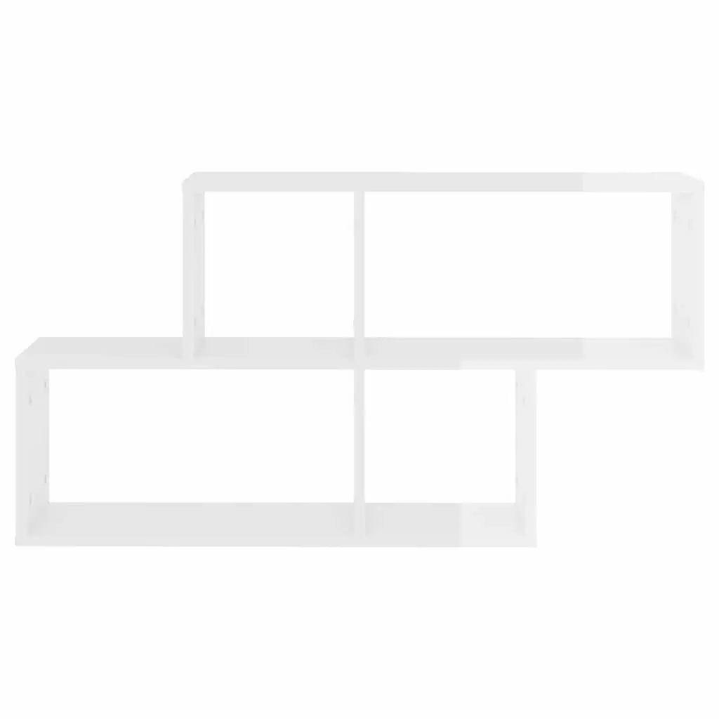 White Wall Shelf Cube for Home Décor