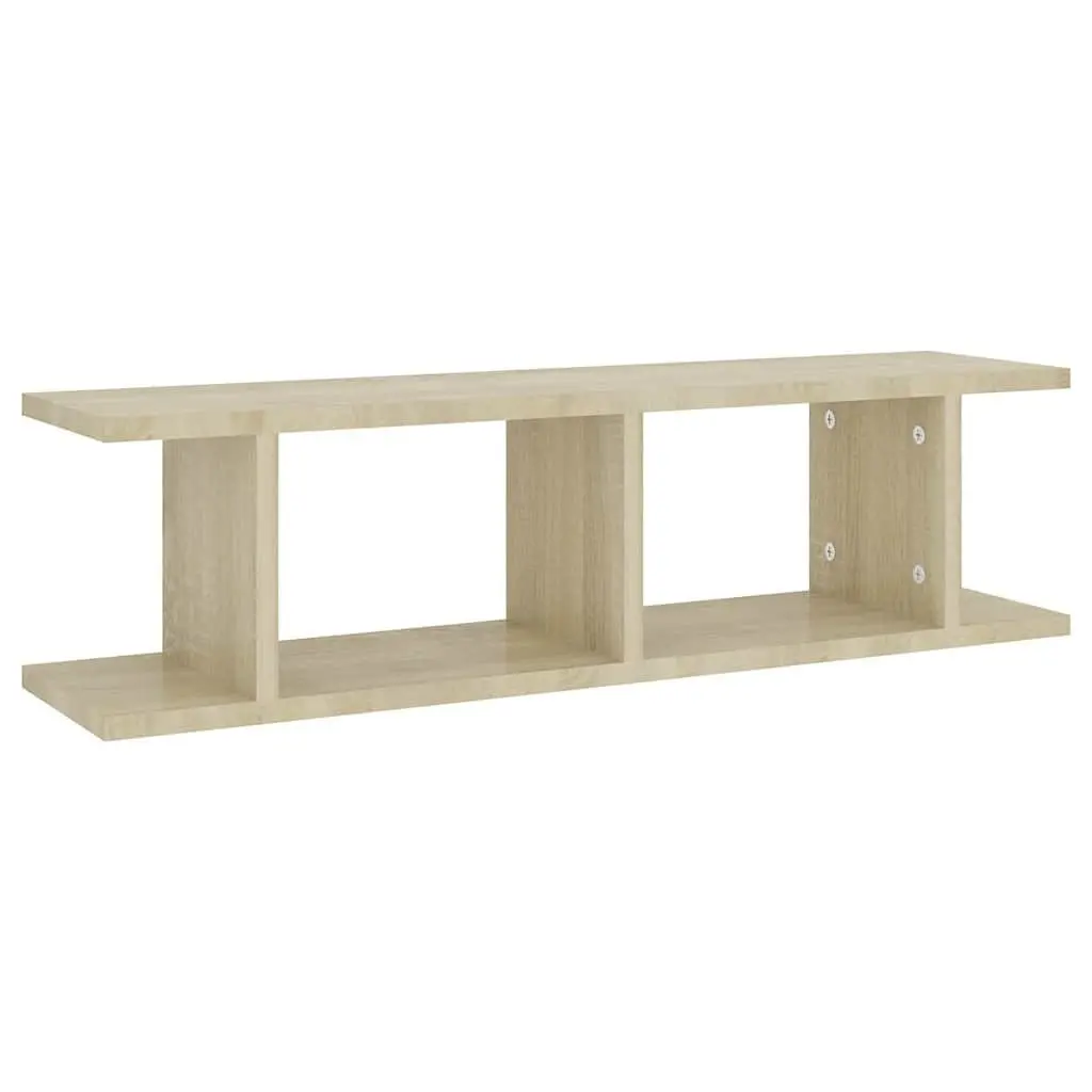 Brown Floating Wall Shelves for Display & Storage