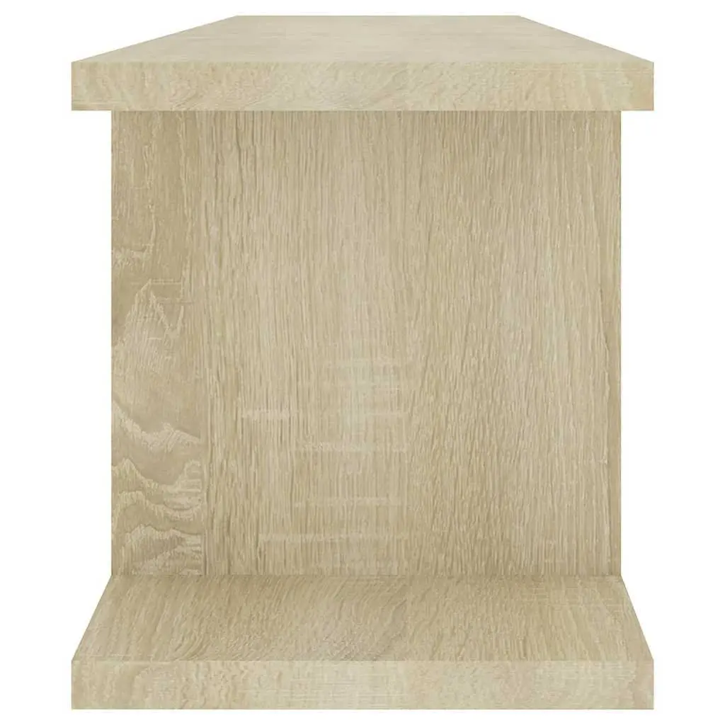 Brown Floating Wall Shelves for Display & Storage