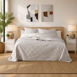 Sturdy White Wooden Nightstand for Bedroom Storage