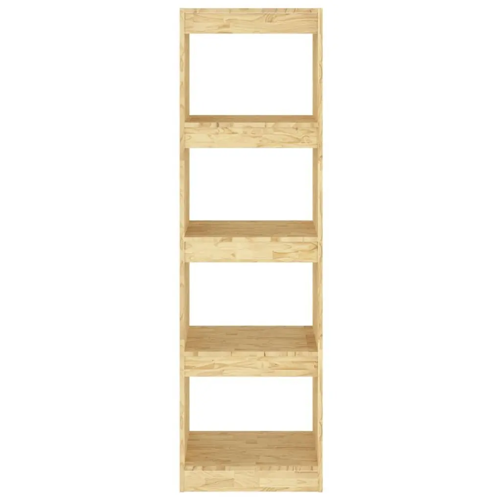 Wooden Bookcase Organizer with Room Divider Function