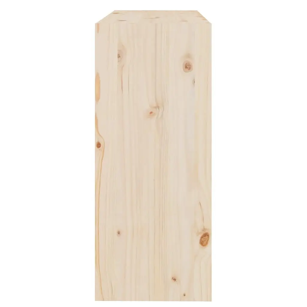 Solid Wood Pine Book Cabinet with Room Divider Function