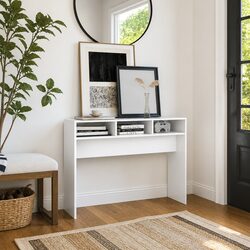 High-Quality White Console Table for Hallways