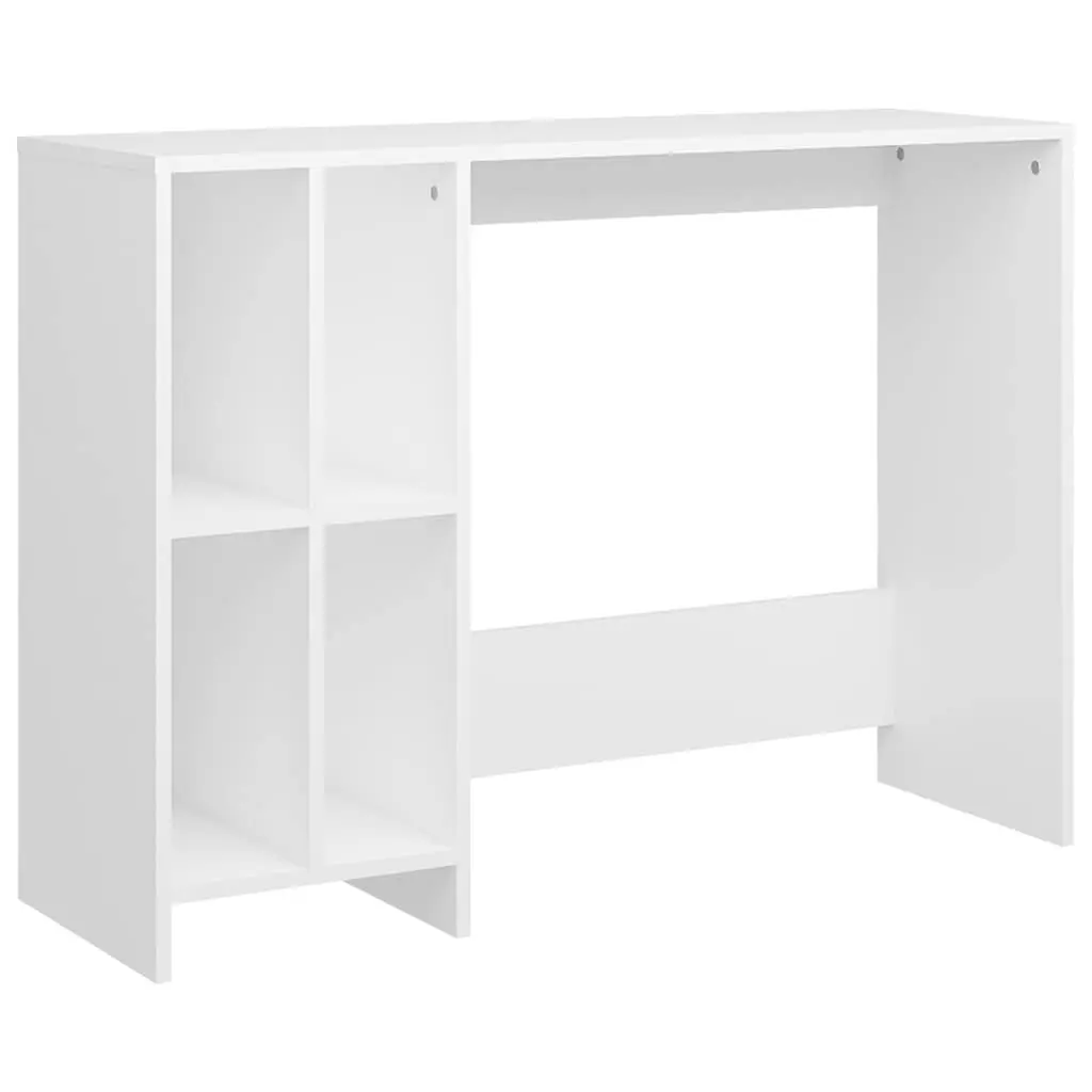 White Notebook Desk for Office and Study