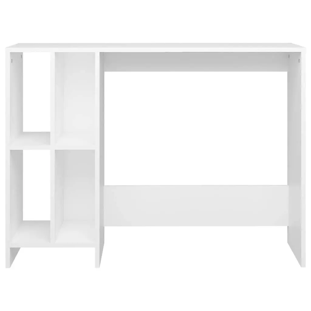 White Notebook Desk for Office and Study