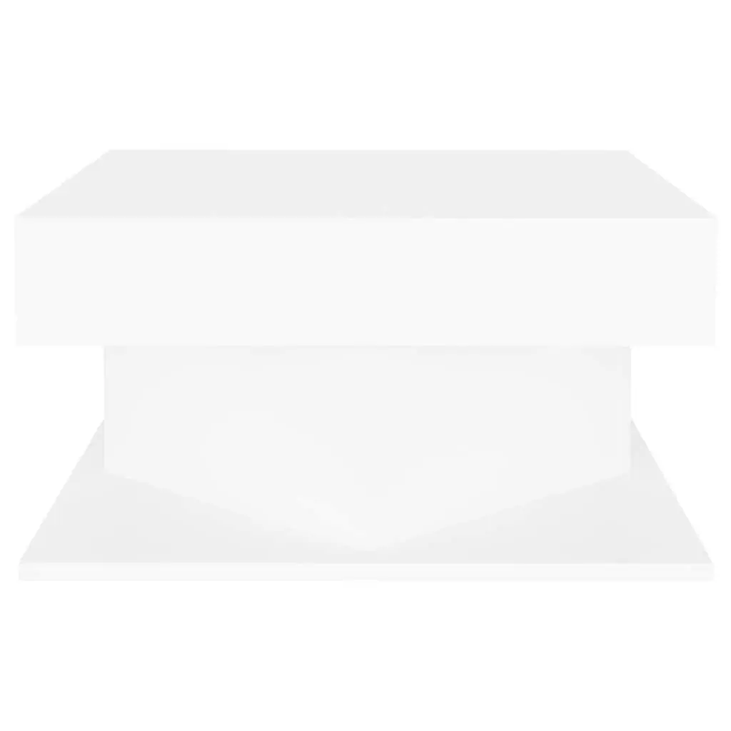 Coffee Table Engineered Wood 57x57x30 cm White