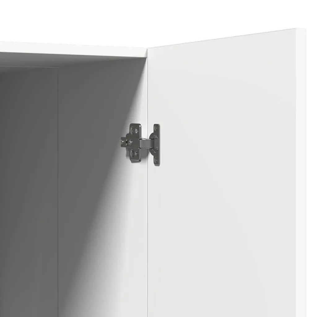 Bathroom Storage Cabinet Wood 71 x 71.5 x 91.5 cm White