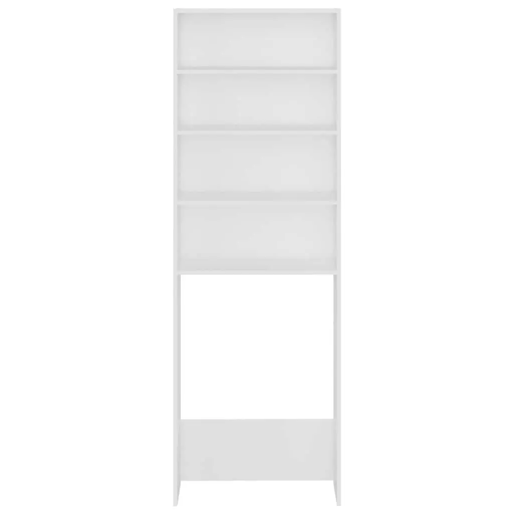 White Washing Machine Cabinet for Storage