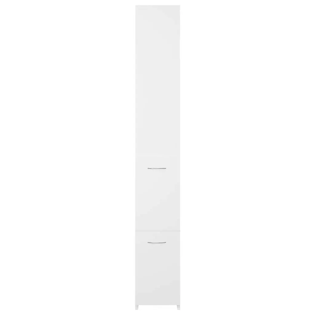 White Bathroom Cabinet for Storage