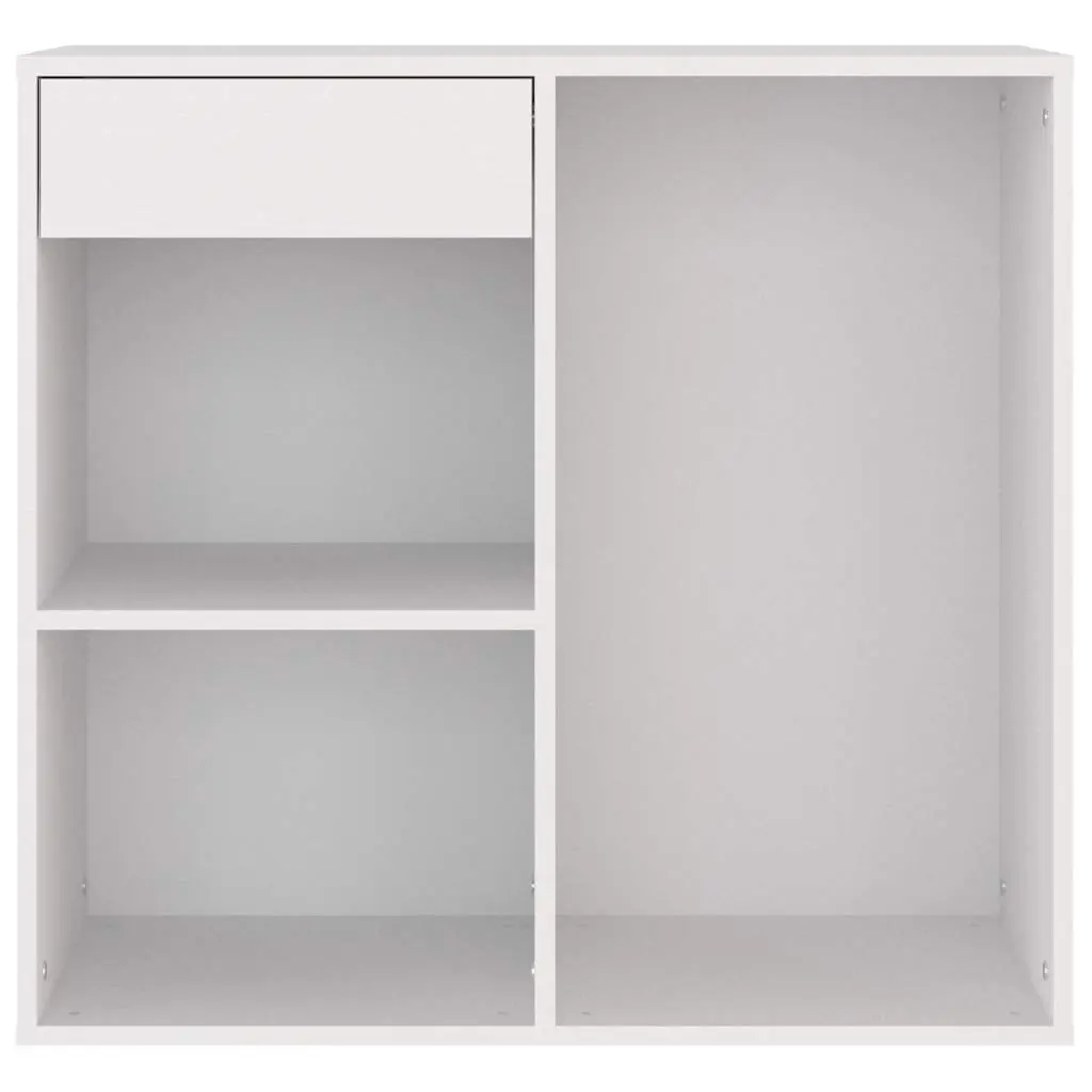White Cosmetic Cabinet for Makeup Organization