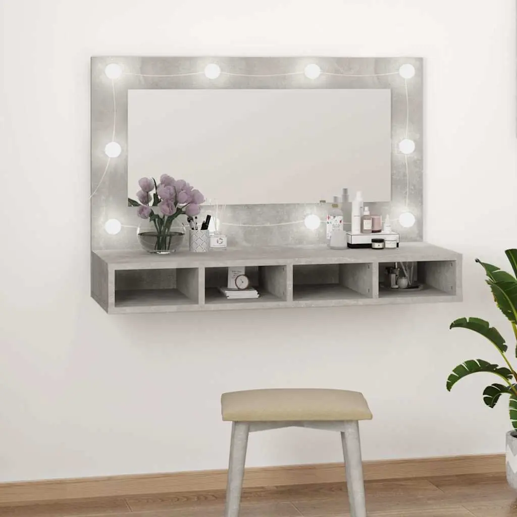 LED Mirror Cabinet for Organised Storage