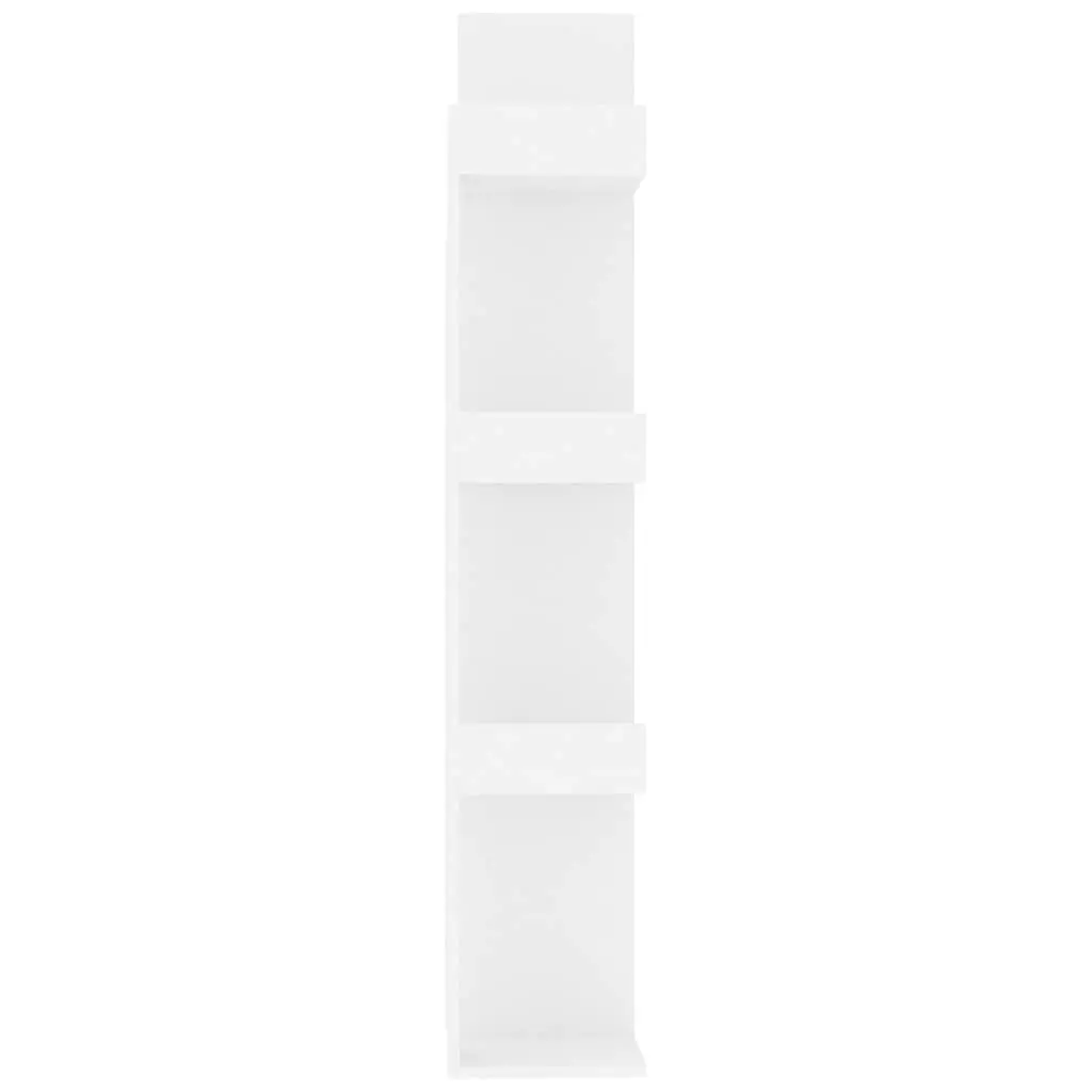 White 8-Compartment Bookshelf for Home