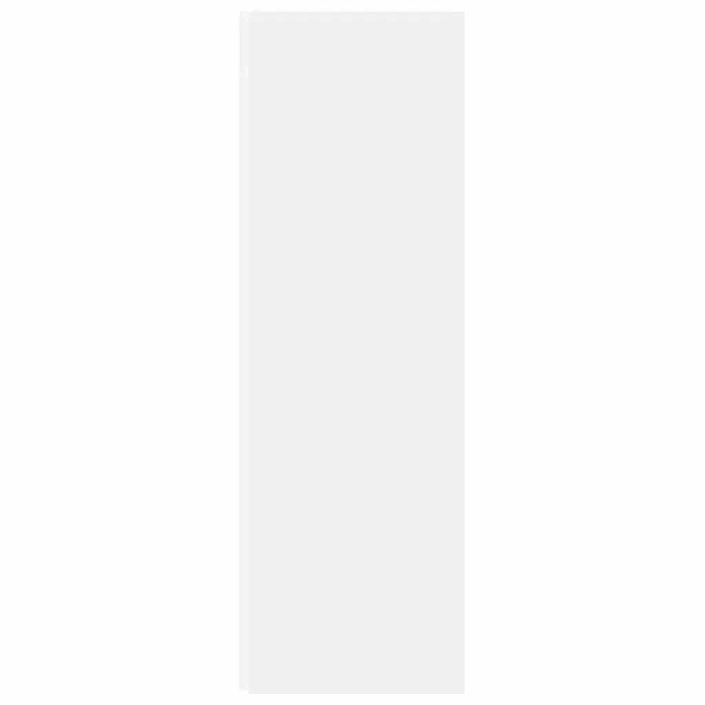 White Corner Storage Cabinet for Home