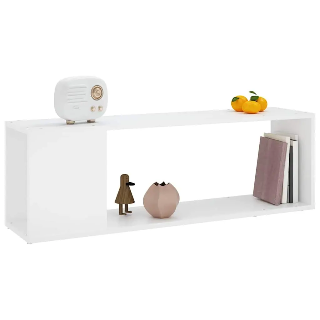 TV Cabinet Engineered Wood 100x24x32cm White