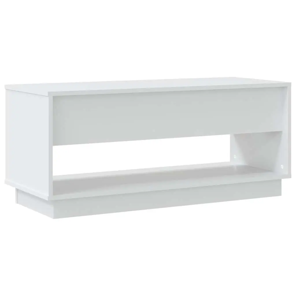 TV Cabinet Engineered Wood 102 x 41 x 44 cm White