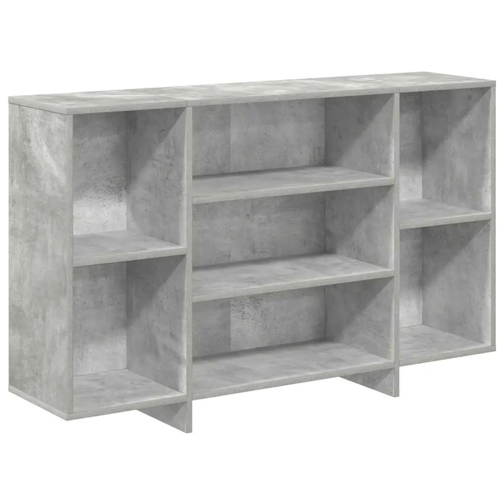 Grey Sideboard with Ample Storage Shelves