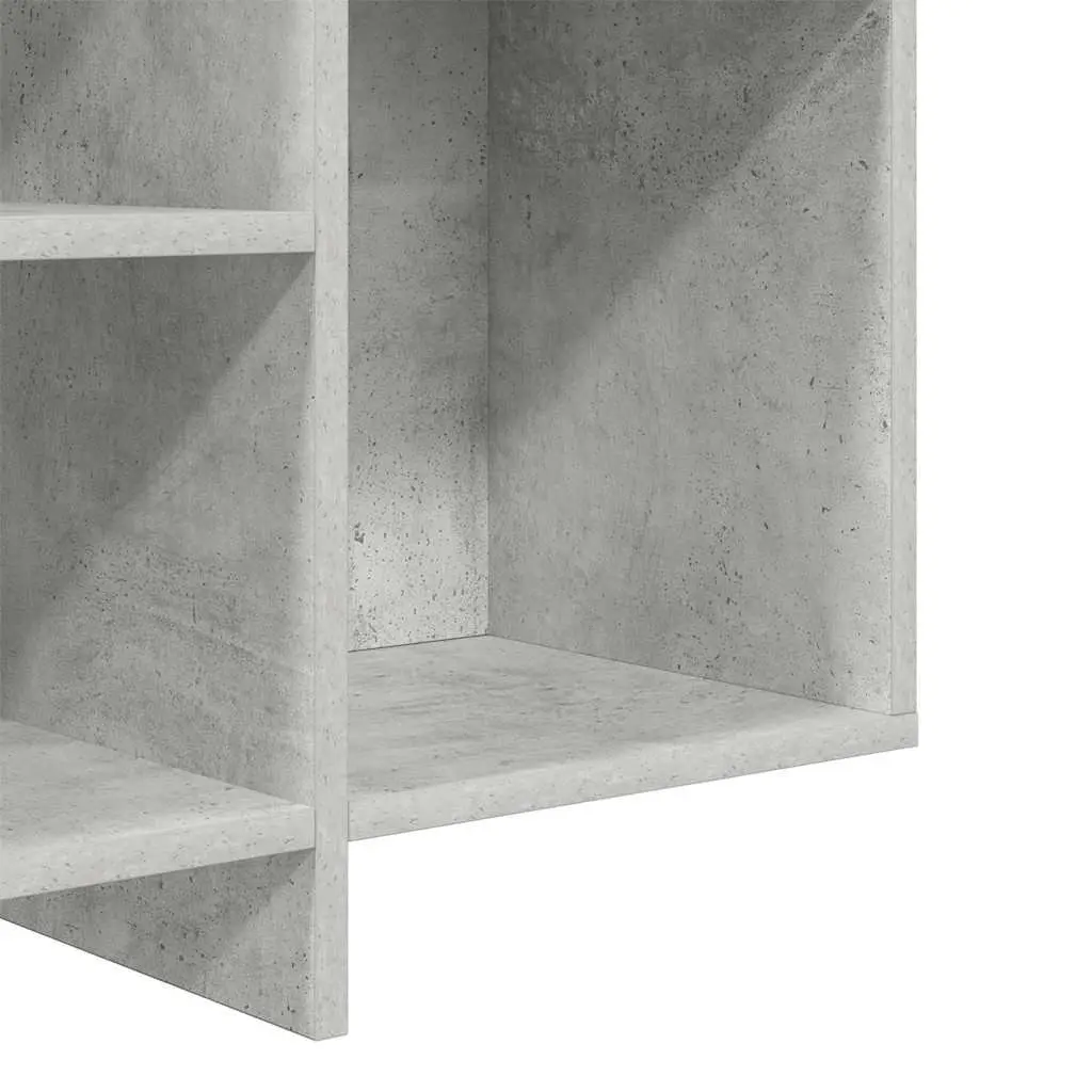 Grey Sideboard with Ample Storage Shelves