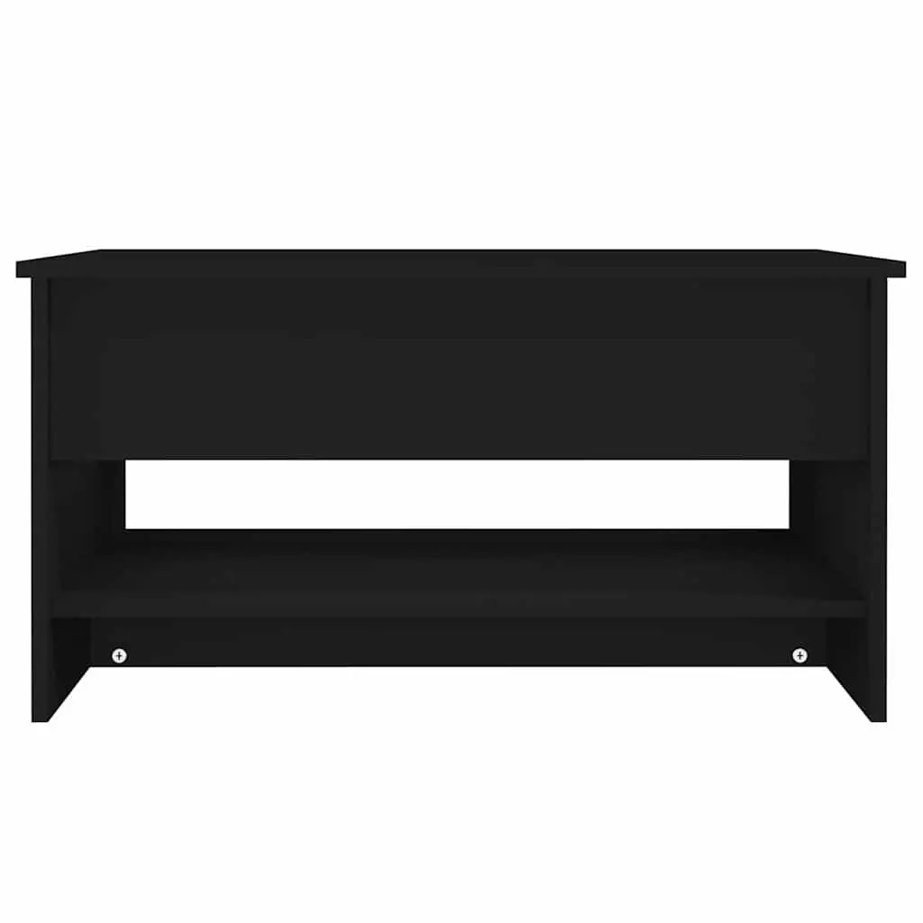 Black Lift Top Coffee Table with Storage